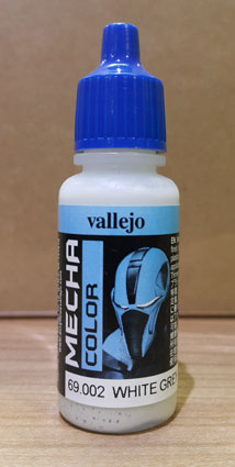 mecha vallejo 69. 002 white grey 17 ml.