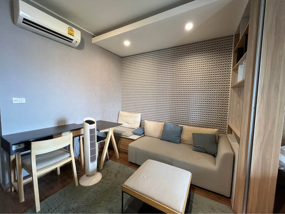 ให้เช่าห้องแบบ 1ห้องนอน 1ห้องน้ำ 1ครัวปิด โซนพื้นที่ พระราม 3 คอนโด U Delight Residence Riverfront Rama 3 (ยู ดีไลท์ เรสซิเดนซ์ ริเวอร์ฟรอนท์ พระราม 3) High Rise ขนาดห้อง 34 ตรม. ชั้น 21 วิวแม่น้ำ