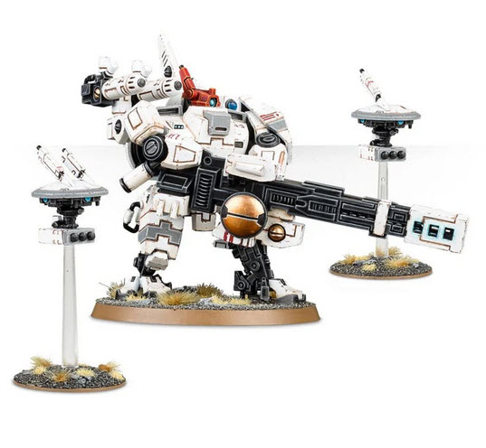 Warhammer 5011921170036 t'au empire: broadside battlesuit