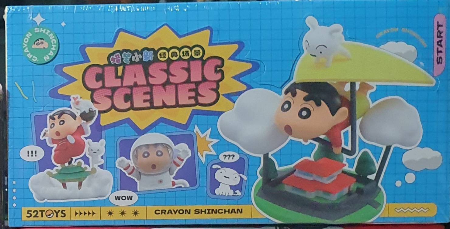 6958985023627 กล่องสุ่ม crayon shinchan classic scenes (8+1secret)