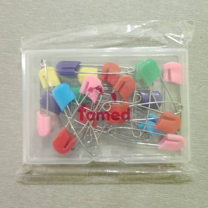 เฟเมด famed เข็มกลัดซ่อนปลาย หัวมน ปลอดภัยสำหรับทารก