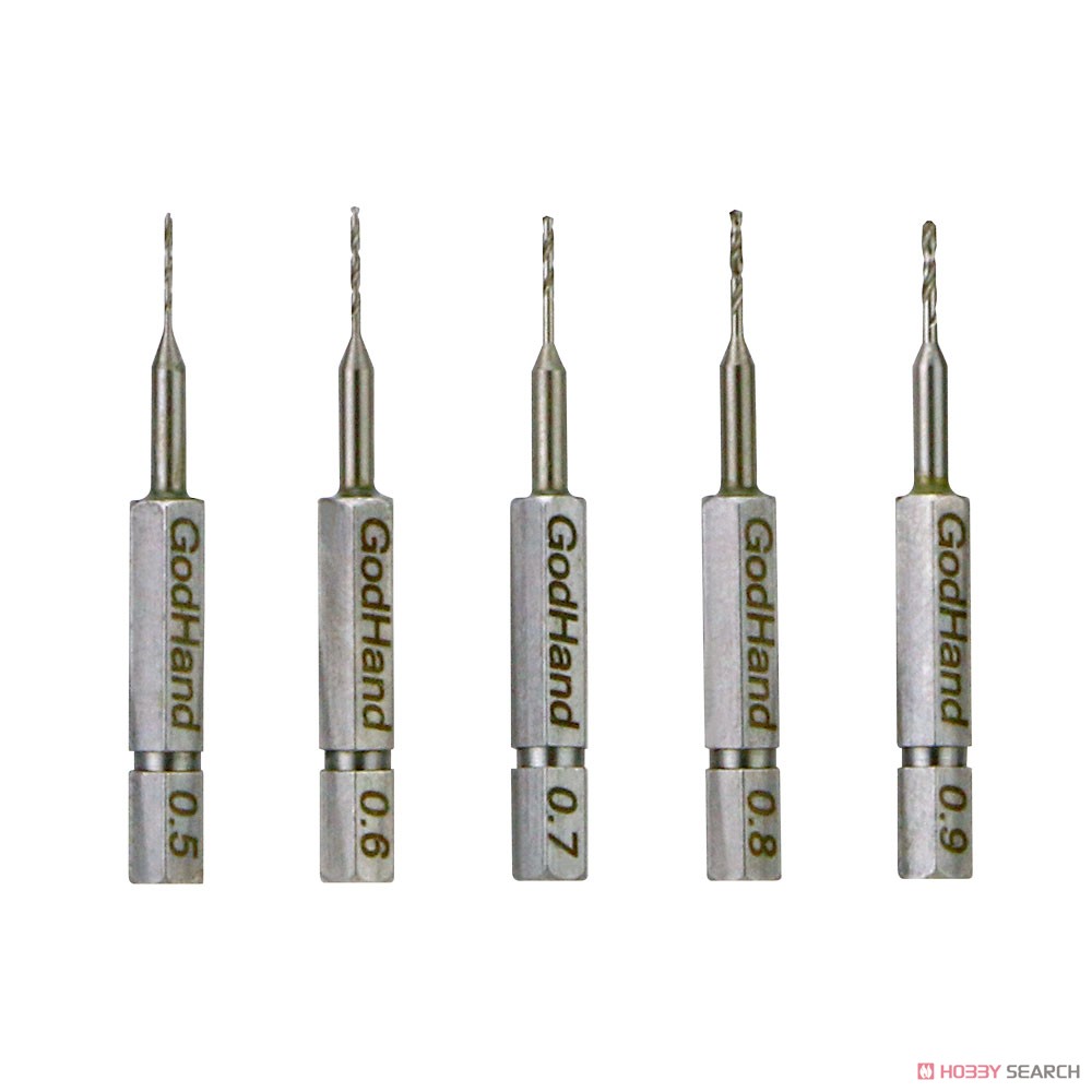 (เหลือ1ชิ้น) godhand GH-DBQ-5A Quick attachable drill bit set A