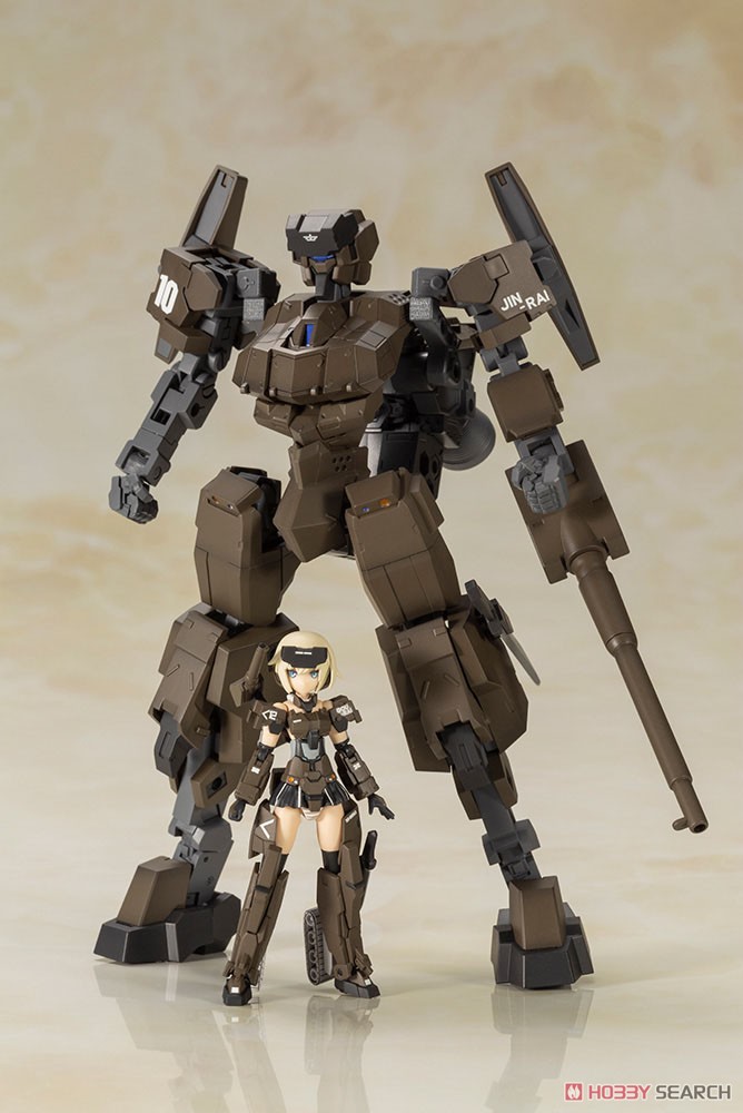 4934054032679 handscale gourai with jinrai armor- frame arms- kotobukiya