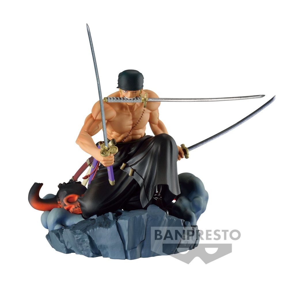 (เหลือ 1ชิ้น) 4983164193947 dioramatic-roronoa zoro-the brush