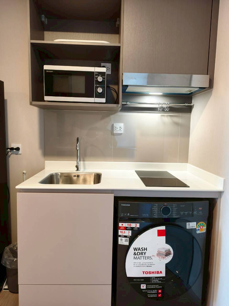 ให้เช่าคอนโด Aspire Sukhumvit - Rama 4 (แอสปาย สุขุมวิท - พระราม 4) 1ห้องนอน / 1ห้องน้ำ ขนาด 27 ตรม. ชั้น 26 ค่าเช่า 16,000 ต่อเดือน รถไฟฟ้า BTSพระโขนง