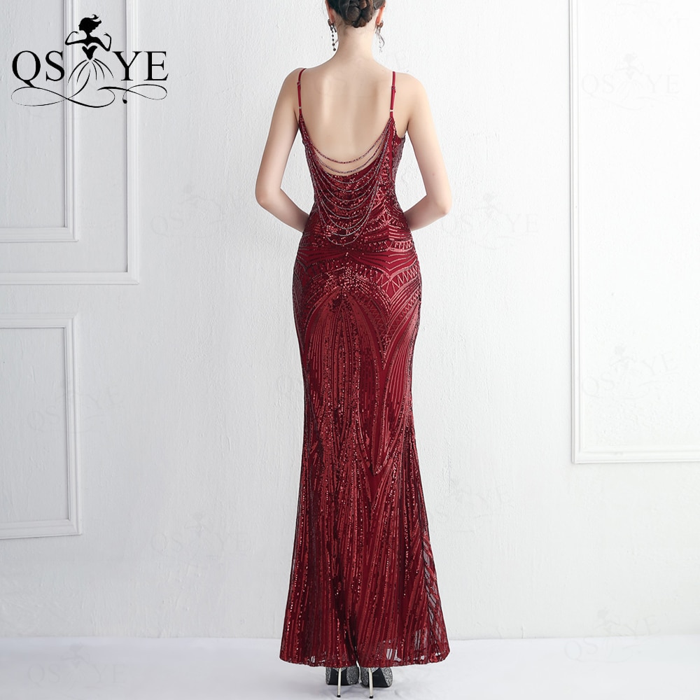 kudapy ชุดราตรียาวผ้ากริสเตอร์สายเดี่ยวคอวี โชว์หลัง สีเขียว,สีแดงเบอร์กันดี้,สีดำ,สีเงิน,สีชมพูโรสโกลด์ สีเขียวมิ้นท์ สีฟ้า ผ้าขยายได้ สวมเข้ารูป