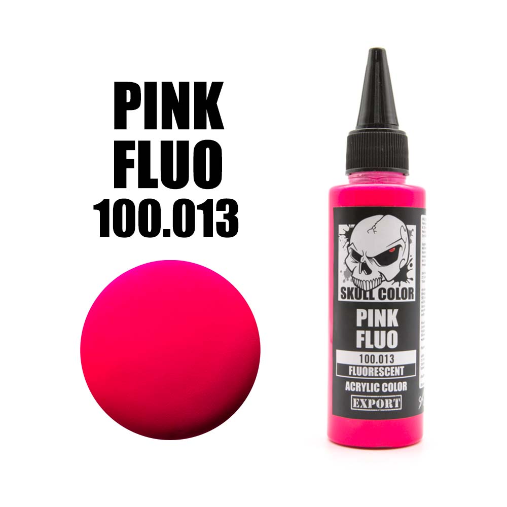 skull 100.013 pink fluorescent 60ml.
