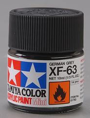 81763 acrylic mini (flat) xf-63 german grey