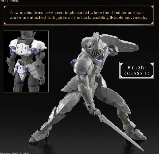 Bandai 4573102671653 30MF LIBER HOLY KNIGHT