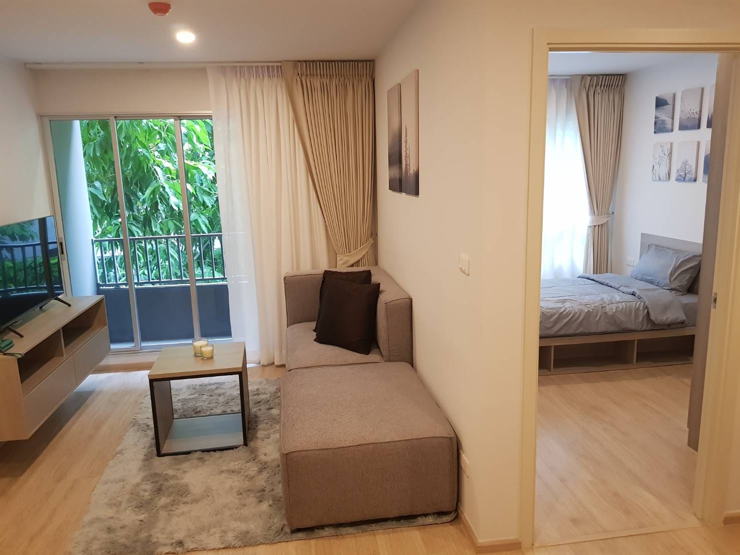 ปล่อยเช่าคอนโด Elio Del Moss Phaholyothin 34 (เอลลิโอ เดล มอสส์ พหลโยธิน 34) - 2ห้องนอน 1ห้องน้ำ 1ห้องนั่งเล่น - ใกล้ BTS เสนานิคิม เกษตร / ม.เกษตร ศรีปทุม - ขนาดห้อง 46 ตรม. ชั้น 2 ตึก C