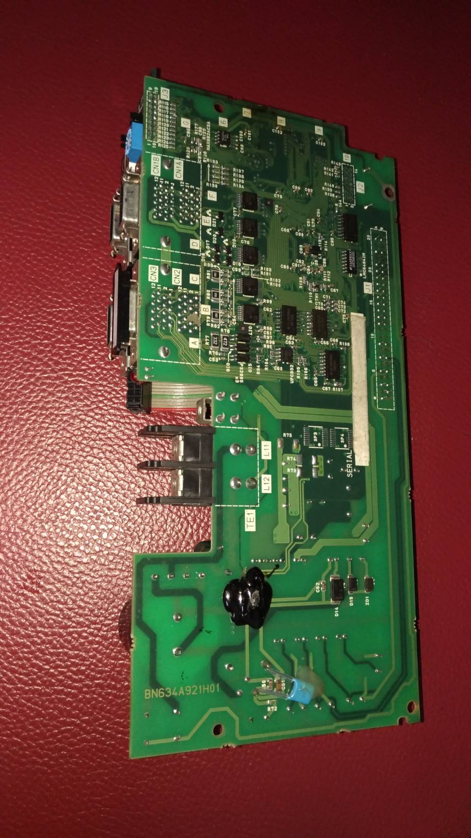 MITSUBICHI RK812 RK812A แผงหน้า SPINDLE SERVO DRIVE