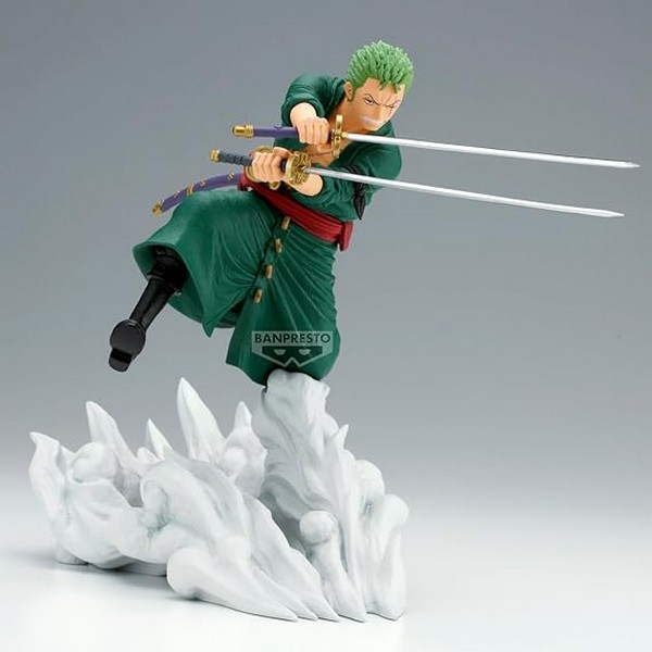 Banpresto 4983164292053 ONE PIECE SENKOZEKKEI-RORONOA ZORO-(EGGHEAD VER.)