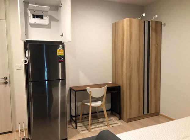 คอนโด Noble Revolve Ratchada 2 (โนเบิล รีวอลฟ์ รัชดา 2) High Rise โซนพื้นที่ MRT ศูนย์วัฒนธรรม ให้เช่าห้องแบบ Studio 1ห้องน้ำ ขนาดห้อง 23 ตรม. ชั้น 16