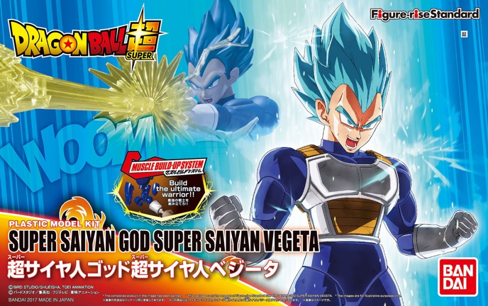 Figure-rise Standard Super Saiyan God Super Saiyan Vegeta (Plastic model) 2500yen