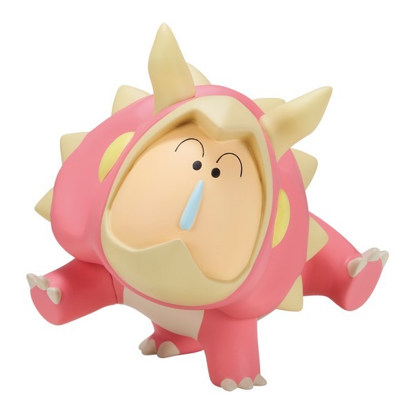Banpresto 4983164895940 CRAYON SHINCHAN THE MOVIE OUR DINOSAUR DIARY KASUKABE BOUEITAI FIGURE VOL.3(B TRICERATOPS BOCHAN)