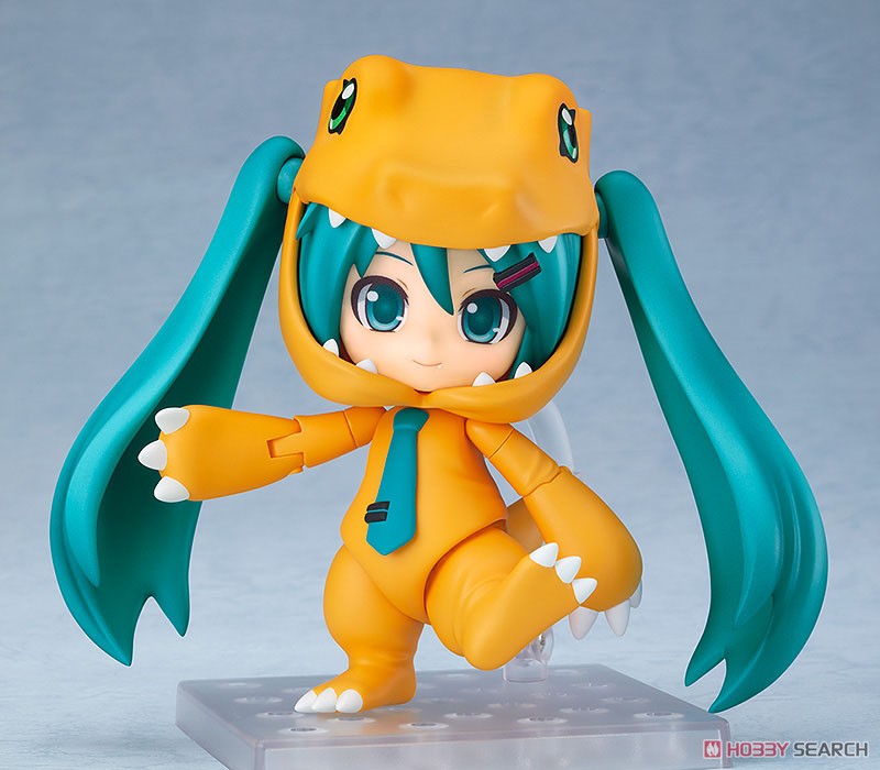 4580590120396 nendoroid1439 hatsune miku kigurumi agumon ver