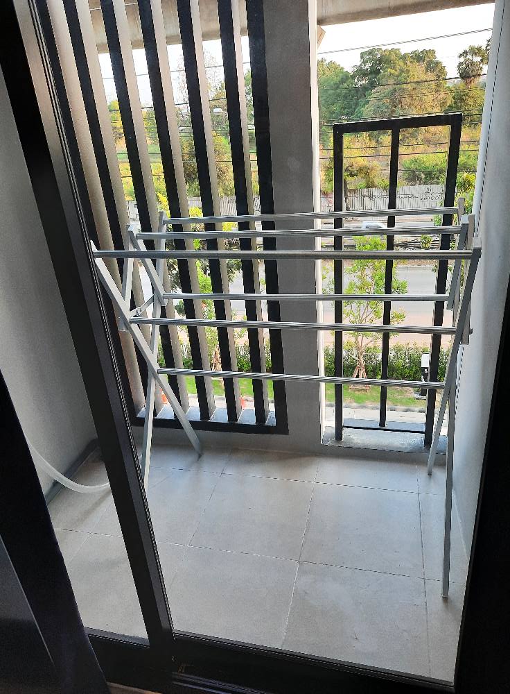 ปล่อยเช่าคอนโด นิว ครอส คูคต สเตชัน (Nue Cross Khu Khot Station) - ห้องใหม่แกะกล่องเฟอร์เครื่องใช้ไฟฟ้าครบครั้น - การเดินทาง: ใกล้ BTS คูคต