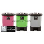 ถังขยะทรงเหลี่ยม เท้าเหยียบ ขนาด 16 ลิตร