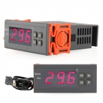 เครื่องควบคุมอุณหภูมิ (220V5A C(-50~110) Digital LCD Temp Temperature Controller Switch Thermostat)