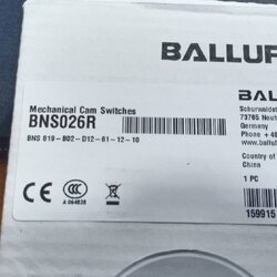 BALLUFF BNS026R model BNS 819-B02-D12-61-12-10 CNC LIMIT SWITCH
