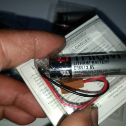 MITSUBISHI MR-J3BAT TOSHIBA ER6V/3.6V Lithium battery