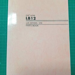 OKUMA LB12 PARTS BOOK WIRING DIAGRAM