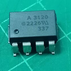 HEWLETT PACKARD HCPL-3120 2.0 AMP OUTPUT CURRENT IGBT GATE DRIVE OPTOCOUPLER IC