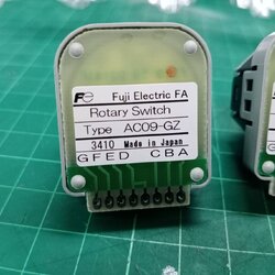 FUJI TYPE AC09-GZ AC09-GZ0/20L1 ROTARY SWITCH FOR BROTHER CNC