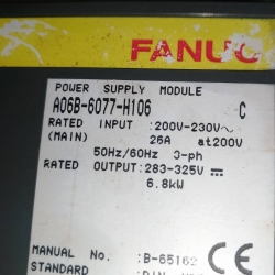 FANUC A06B-6077-H106 POWER SUPPLY UNIT