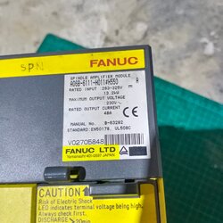 FANUC A06B-6111-H011#H550 SPINDLE SERVO AMPLIFIER MODULE