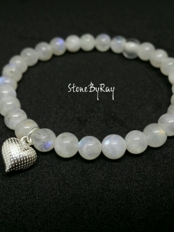 สร้อยข้อมือมูนสโตน(Moonstone)