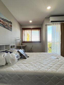 ให้เช่าคอนโด City Home Sanambinnam-Rattanathibet (ซิตี้โฮม สนามบินน้ำ-รัตนาธิเบศร์) Low Rise โซนพื้นที่ สนามบินน้ำ MRT แยกนนทบุรี 1 ห้องแบบ Studio 1ห้องน้ำ ขนาดห้อง 25 ตรม. ชั้น 4 ตึก A