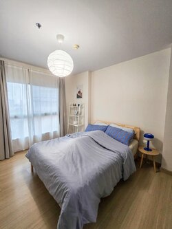 ให้เช่าห้องแบบ 1ห้องนอน 1ห้องน้ำ 1ครัวแยก โซนพื้นที่ MRT พระราม 9 คอนโด Supalai Veranda Rama 9 (ศุภาลัย เวอเรนด้า พระราม 9) ขนาดห้อง 38.5 ตรม. ชั้น 9 ตึก B