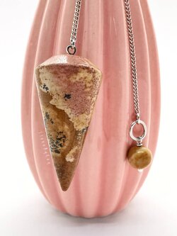 เพนดูลัมหินพิกเจอร์แจสเปอร์ Picture Jasper