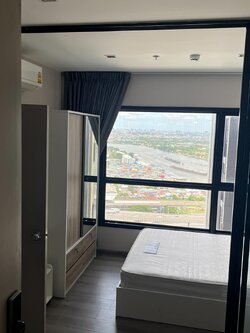 ปล่อยเช่าคอนโด The Politan Rive (เดอะ โพลิแทน รีฟ) - 1ห้องนอน 1ห้องน้ำ 1ห้องนั่งเล่น 1ห้องครัว - ใกล้ MRTพระนั่งเกล้า - ขนาดห้อง 25 ตรม. ชั้น 33