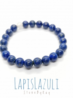 สร้อยข้อมือหินลาพิสลาซูลี