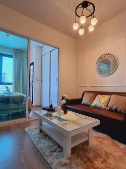 ให้เช่าคอนโด Atmoz Chaengwattana (แอทโมซ แจ้งวัฒนะ) - ตกแต่งเฟอร์ครบห้องสวยวิวเซ็นทรัลมีเครื่องซักผ้า - การเดินทาง: BTS แจ้งวัฒนะ - ปากเกร็ด 28