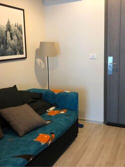 ปล่อยเช่าคอนโด Centric Huai Khwang Station (เซ็นทริค ห้วยขวาง สเตชั่น) - 1ห้องนอน 1ห้องน้ำ 1ห้องนั่งเล่น 1ห้องครัว - ใกล้ MRT ห้วยขวาง - ขนาดห้อง 33.5 ตรม. ชั้น 6