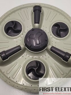 ใบพัดถังซักเครื่องซักผ้า LG 2 ถัง( 37cm. ) 11 ฟัน รุ่น WP-1050,1350,1400,1550 และรุ่นอื่นๆ