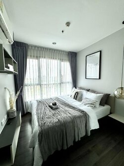 ปล่อยเช่าคอนโด The Base Park East Sukhumvit 77 (เดอะ เบส พาร์คอีสท์ สุขุมวิท 77) - ห้องตกแต่งใหม่เครื่องใช้ไฟฟ้าใหม่ 1ห้องนอน 1ห้องครัว 1ห้องน้ำ 1ห้องนั่งเล่น - ใกล้ BTS อ่อนนุช - ขนาดห้อง 31 ตรม. ชั้น 6 ทิศตะวันออก