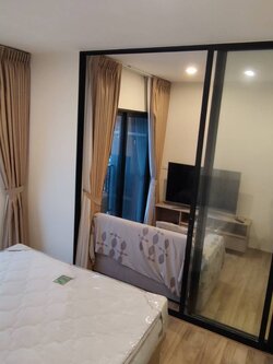 ปล่อยเช่าคอนโด Niche Mono Charoen Nakorn (นิช โมโน เจริญนคร) - 1ห้องนอน 1ห้องน้ำ 1ห้องนั่งเล่น 1ห้องครัว - ใกล้ มีรถตู้รับ-ส่งส่วนตัวไปยัง BTS กรุงธนบุรี - ขนาดห้อง 30 ตรม. ชั้น 12A