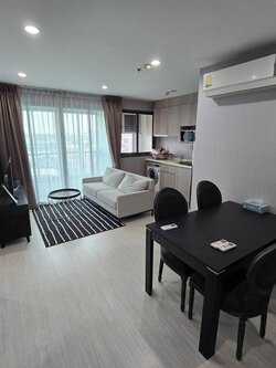 ปล่อยเช่าคอนโด IDEO Mobi Charan - Interchange (ไอดีโอ โมบิ จรัญ - อินเตอร์เชนจ์) - 2ห้องนอน 1ห้องน้ำ 1ห้องนั่งเล่น - ใกล้ MRT บางขุนนนท์ - ขนาดห้อง 45.66 ตรม. ชั้น 6