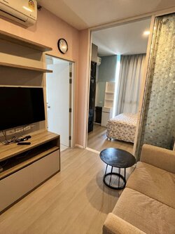 ปล่อยเช่าคอนโด De LAPIS Charan 81 (เดอ ลาพีส จรัญ 81) - 1ห้องนอน 1ห้องน้ำ 1ห้องนั่งเล่น 1ห้องครัว - ใกล้ MRTบางพลัด - ขนาดห้อง 26.48 ตรม. ชั้น 9