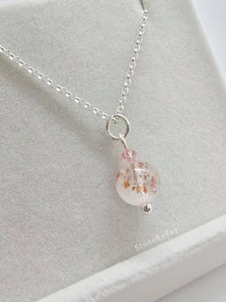 สร้อยคอเงินจี้หินซุปเปอร์เซเว่น Super seven