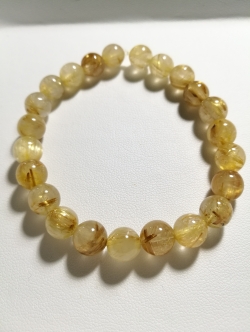 สร้อยข้อมือไหมทอง8มิล