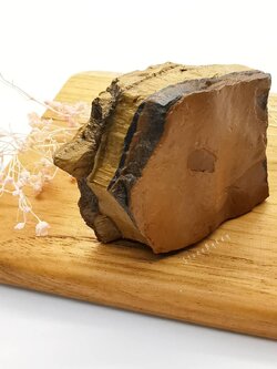 หินตาเสือก้อนธรรมชาติ (Tiger's Eye)