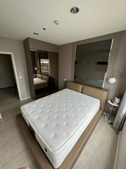 ให้เช่าห้องแบบ 1ห้องนอน 1ห้องน้ำ 1ครัวแยก โซนพื้นที่ BTS ตลาดพลู เดอะมอลล์ คอนโด Aspire Sathorn - Thapra (แอสปาย สาทร - ท่าพระ) ขนาดห้อง 30 ตรม. ชั้น 18