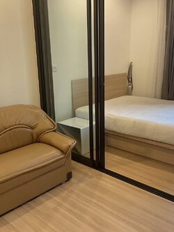 ให้เช่าห้องเลี้ยงสัตว์ได้แบบ 1ห้องนอน 1ห้องน้ำ โซนพื้นที่ BTSหมอชิต MRT จตุจักร คอนโด M Jatujak (เอ็ม จตุจักร) High Rise ขนาดห้อง 28 ตรม. ชั้น 34 ตึก B