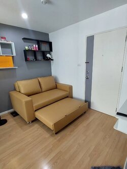 ปล่อยเช่าคอนโด Lumpini Ville On Nut 46 (ลุมพินี วิลล์ อ่อนนุช 46) - 1ห้องนอน 1ห้องน้ำ 1ห้องนั่งเล่น - ใกล้ ต้นซอยBTSอ่อนนุช ท้ายซอยMRTศรีนุช - ขนาดห้อง 27 ตรม. ชั้น 6