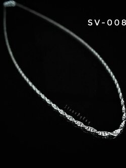 สร้อยคอเงินยาว 40cm.